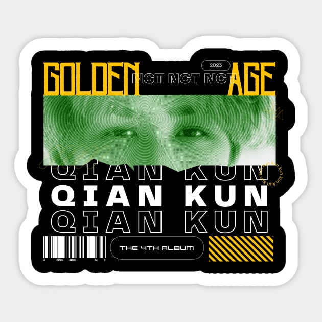 Qian Kun Golden Age Sticker by wennstore